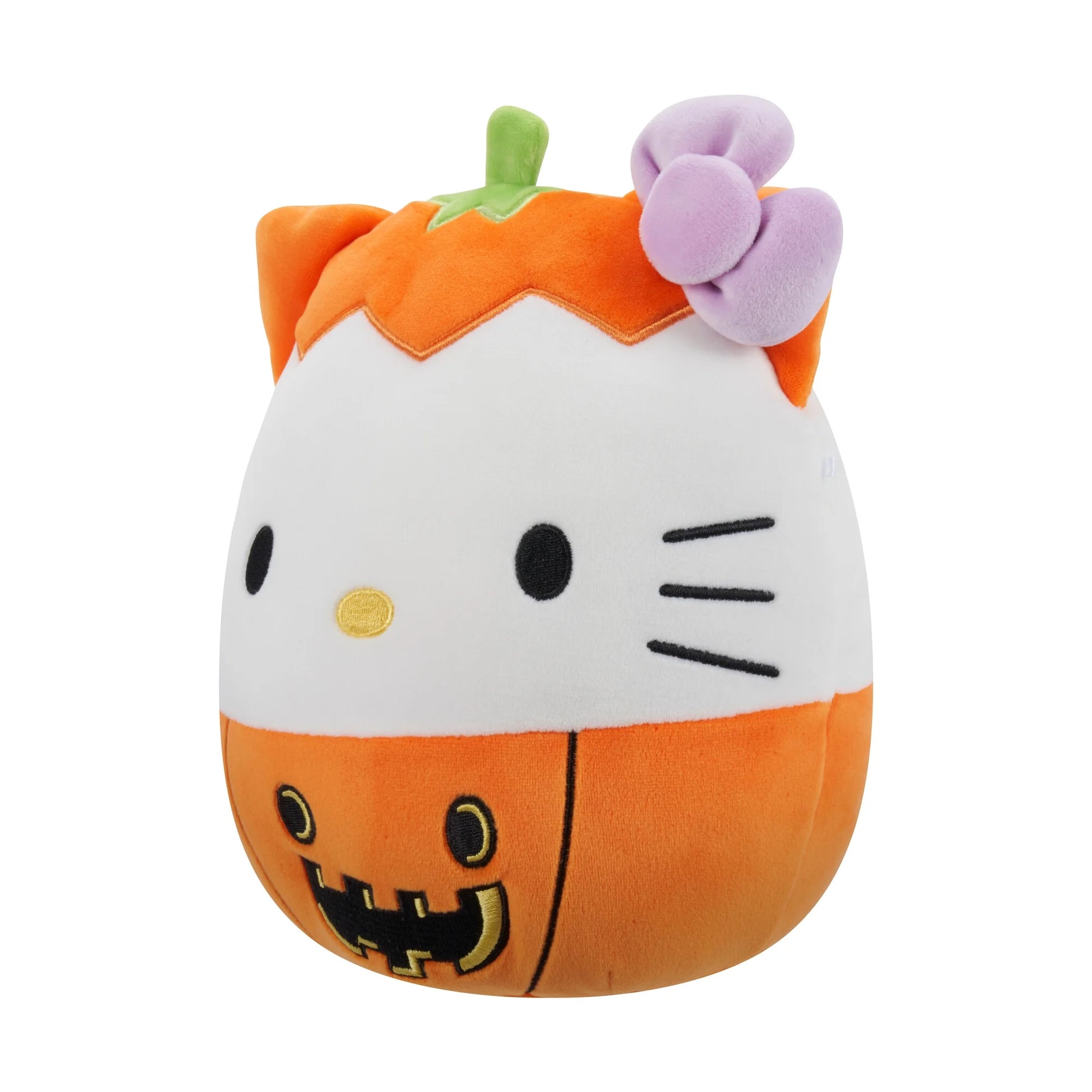 Official  8-Inch Hello Kitty Pumpkin - Ultra Soft Plush Toy for Children