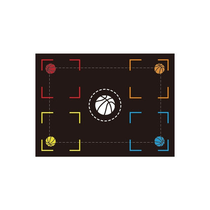 Basketball Footwork Training Mat - Non-Slip Skill Builder