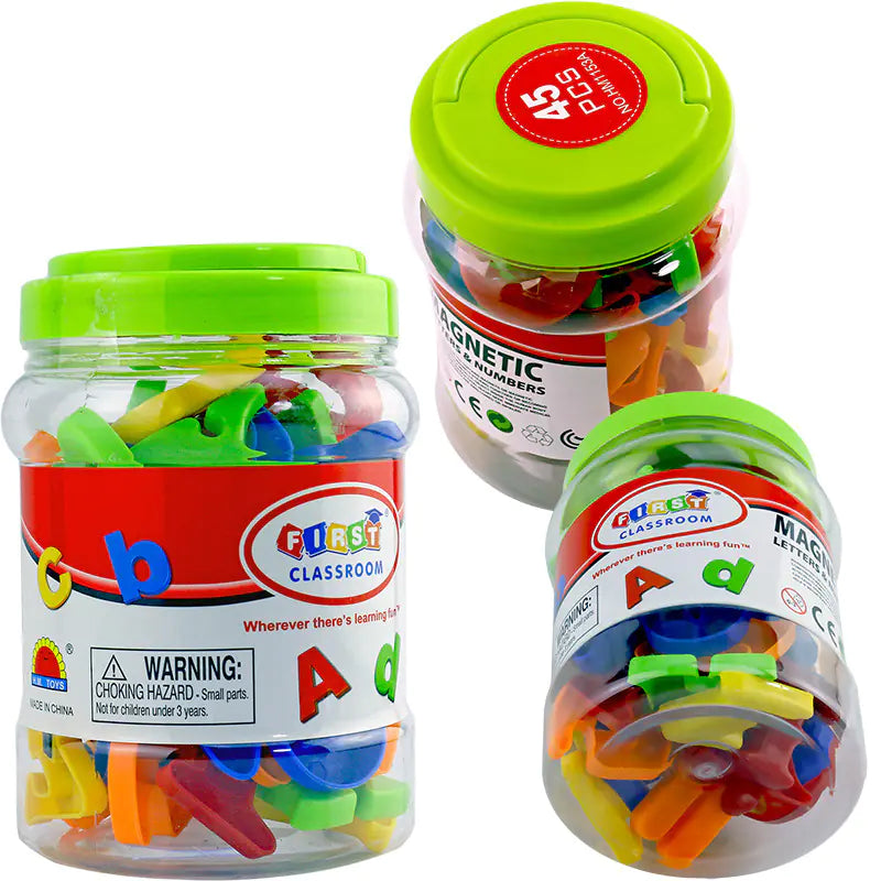 Magnetic Alphabet Letters and Number Set for Kids Learning