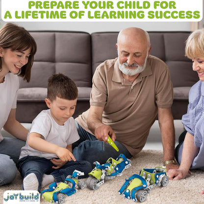 166 Piece STEM Toys Kit Educational Stem Building Toys for Kids Age 8 and Up– Take Apart Builders Game Toys for Communication, Cognitive and Fine Motor Skills