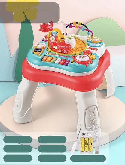 Rechargeable Baby Activity Table with Music & Learning Toys