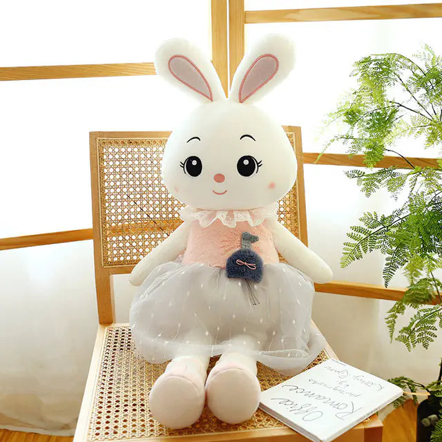 Charming Bunny Plushie for Kids' Rooms