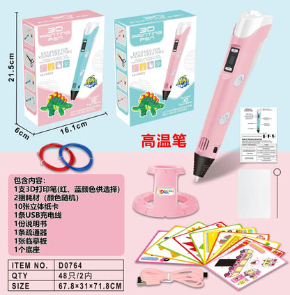 Creative 3D Art Pen for Kids - Fun Learning Tool