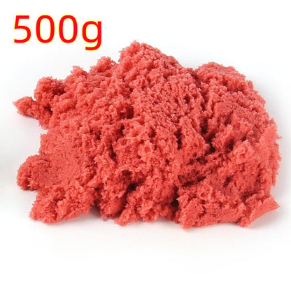 Colorful Magic Kinetic Sand Castle Play Set for Kids