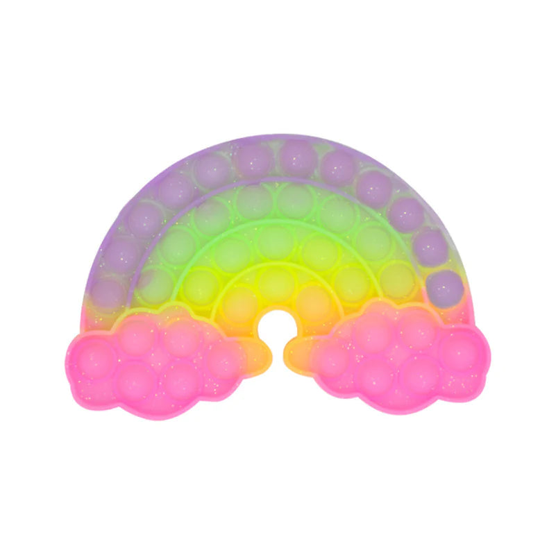 Glittering Antistress Toys Ice Cream Push Bubble Sensory Toys Children Autism Fidget Stress Reliever Toy for Kids Adult