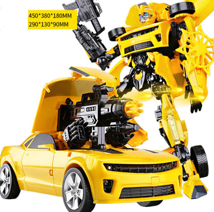 Transforming Bumblebee Car Robot Model Toy