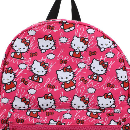 Hello Kitty All-Over Print Pink Ground Travel Backpack