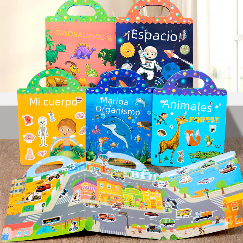 Global Jelly Sticker Quiet Books