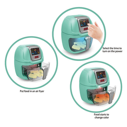 Mini Kids Air Fryer Toy Set – Interactive Cooking Fun