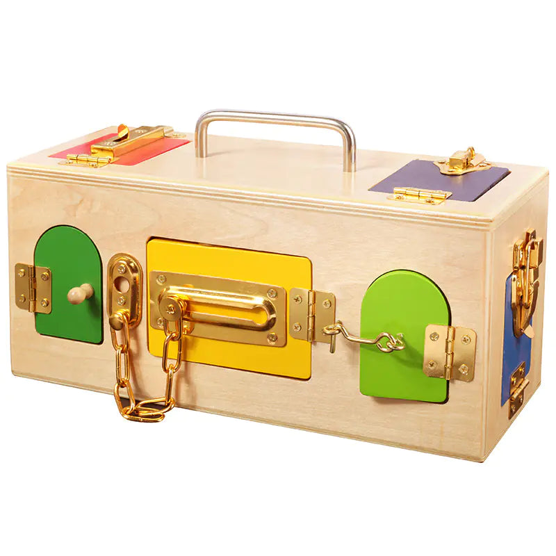 Montessori Unlock & Learn Wooden Box