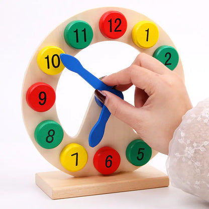 Wooden Learning Digital Clock Toy for Kids