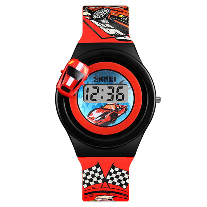 Kids' Racing Car Digital Watch for Kids