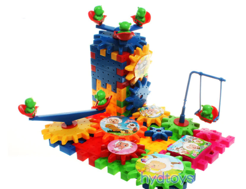 Colorful Gear Building Set – Creative Motion Toy