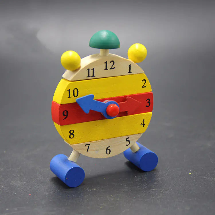 Wooden Kids' Learning Clock Puzzle