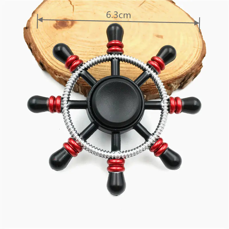 Metal Gear Spinner Toy – Smooth & Durable Spin