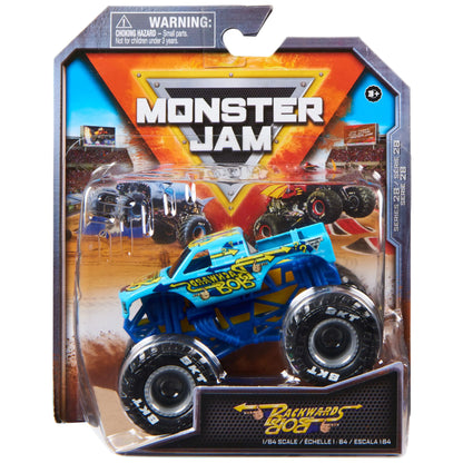 Monster Jam Backwards Bob 1:64 Die-Cast Truck