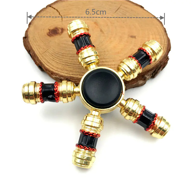 Metal Gear Spinner Toy – Smooth & Durable Spin