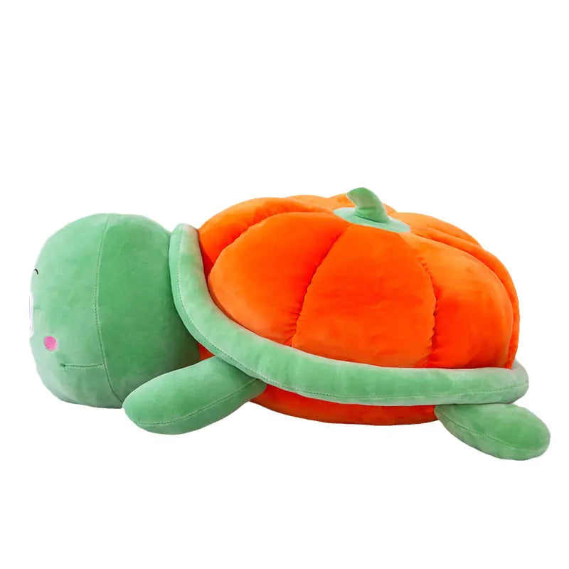 Charming Pumpkin Turtle Soft Toy