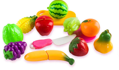Playful Fruit Basket Toy Set