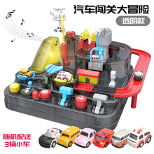 Interactive Car Adventure Track Toy with Lights & Music