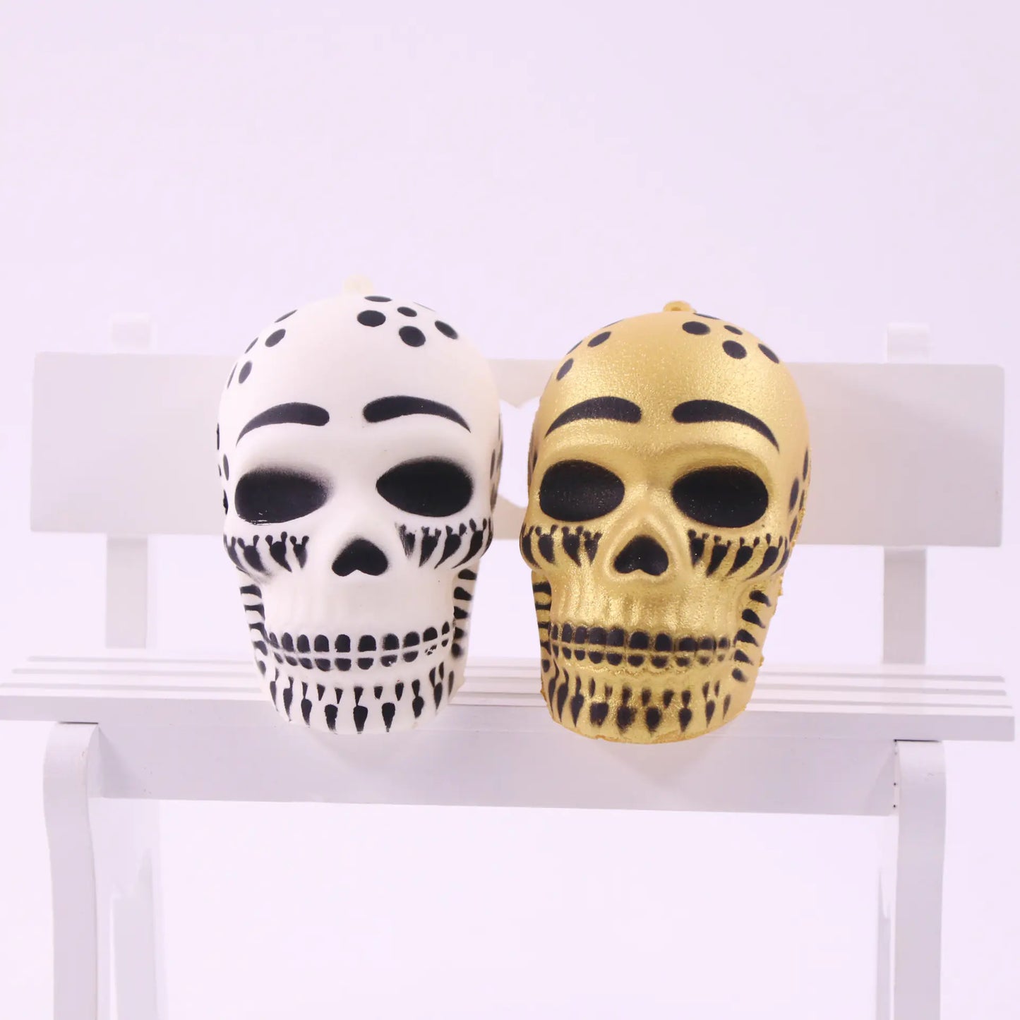 Gentle Bounce Stress Relief Skull