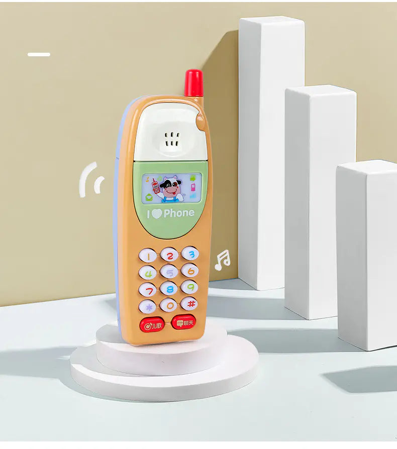 Musical Toy Phone for Kids – Lights & Learning Fun