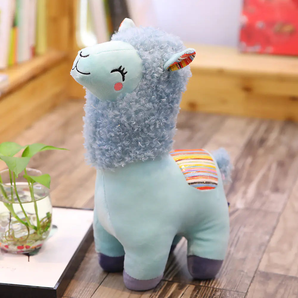 Cuddly Llama Plush Toy – Soft, Colorful & Adorable