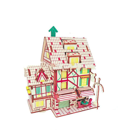 WoodCraft 3D Puzzle Kit for Kids