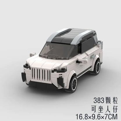 Classic Racing Car Building Blocks For Kids