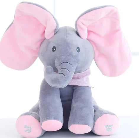 Electric Plush Elephant Pal for Kids