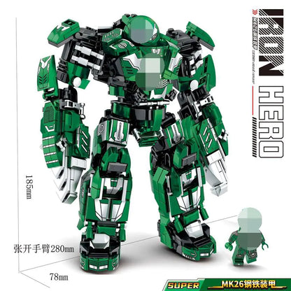 Mech Hero Robot Building Toy Set