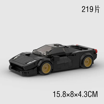 Classic Racing Car Building Blocks For Kids