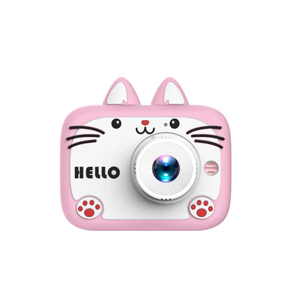 Kids Digital Camera with Video & Cute Cat Design