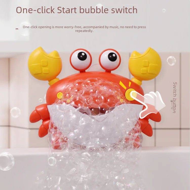 Crab Bubble Maker Toy | Fun Bath Time for Kids
