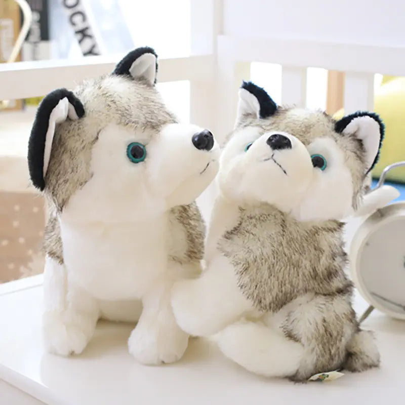 Snuggly Husky Plush Pal - Kids’ Playtime Companion
