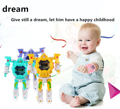 Transforming Robot Watch for Kids – 2-in-1 Fun Toy