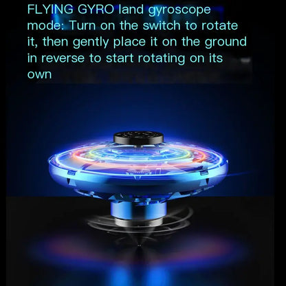 Flying Finger Spinner Toy - USB Rechargeable Gyro