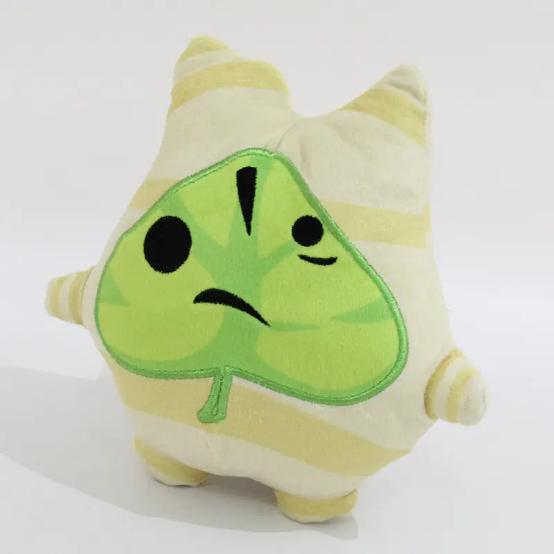 Cute Leaf Face Plush Toy – Soft & Quirky Hug Buddy