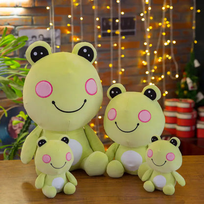 Cuddly Kawaii Frog Plush Pillow 60cm