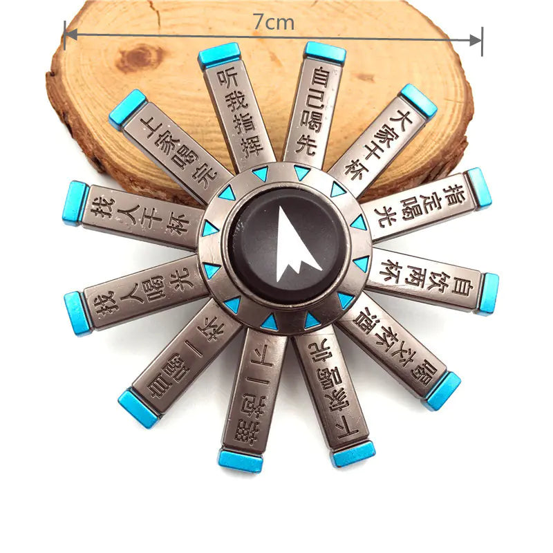 Metal Gear Spinner Toy – Smooth & Durable Spin