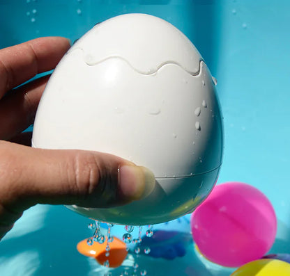 Splashy Egg Bath Toys - Duck & Penguin