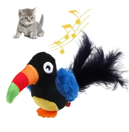 WhiskerWiggle Bird Toy