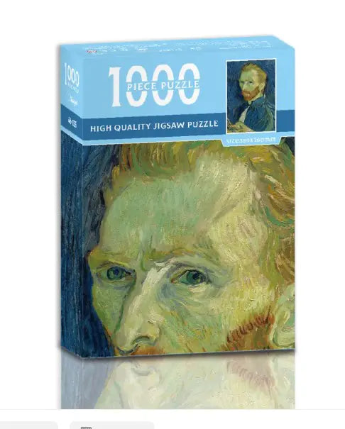 1000-Piece Scenic Village Jigsaw Puzzle for Adults