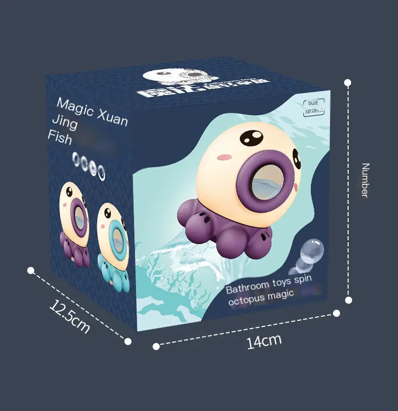 Octopus Bath Toys – Cute Spinning Water Fun for Kids