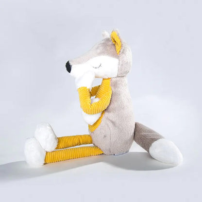 Cuddly Yellow Fox Plush for Children