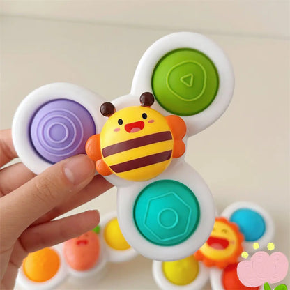Twist-and-Spin Suction Toy for Toddlers