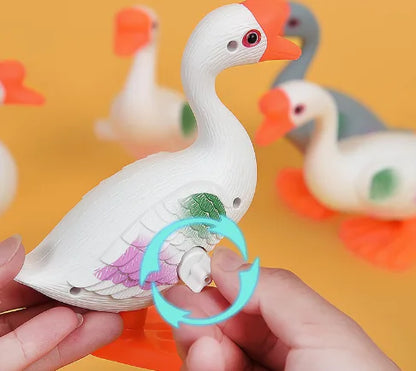 Bouncy Goose Wind-Up Toy - Lifelike Play