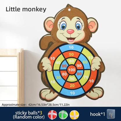 Kids Fun Sticky Ball Target Game Set