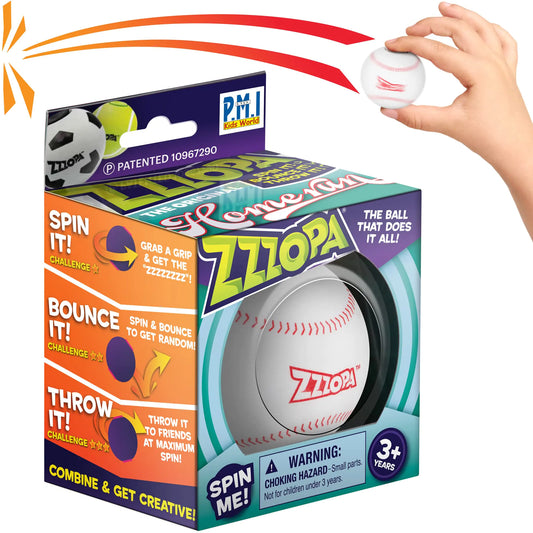 ZZZOPA Home Run Spinner Ball | Spin, Bounce & Throw Fun!