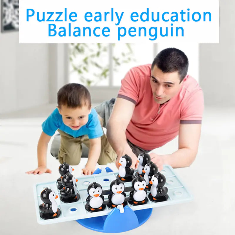 Balance Penguin Seesaw Board Game for Kids